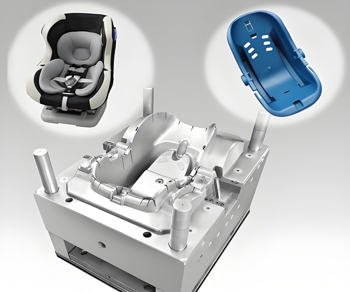 White ceramic CNC milling prototype part for electronic applications