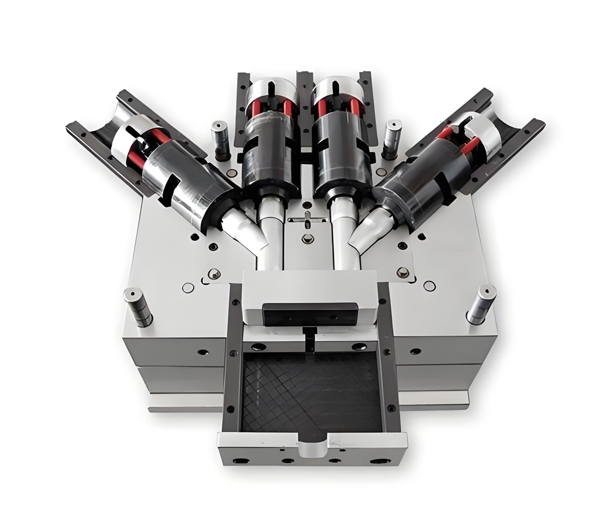 White ceramic CNC milling prototype part for electronic applications
