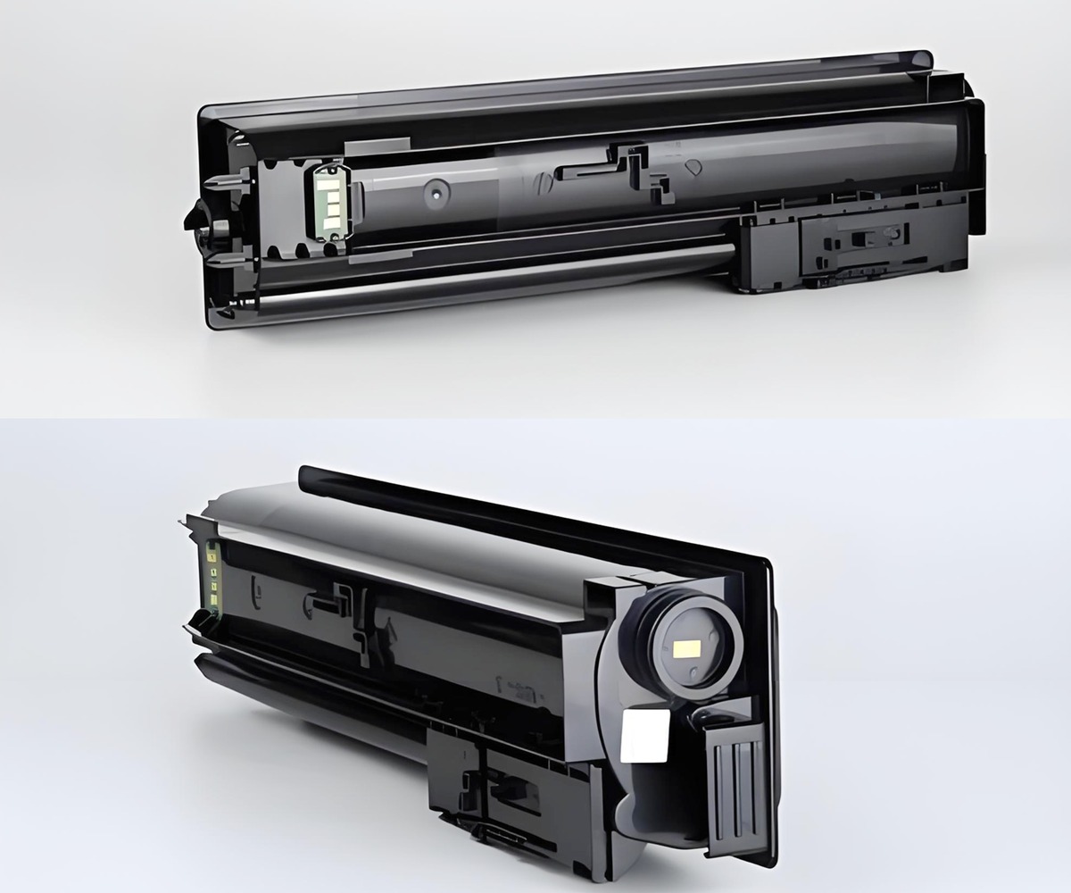White ceramic CNC milling prototype part for electronic applications