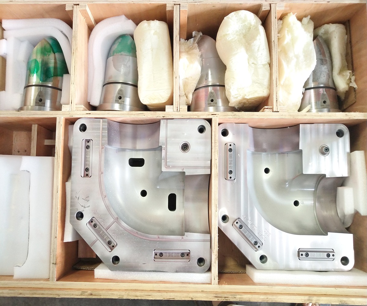 White ceramic CNC milling prototype part for electronic applications