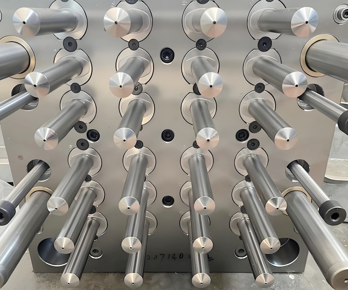 White ceramic CNC milling prototype part for electronic applications