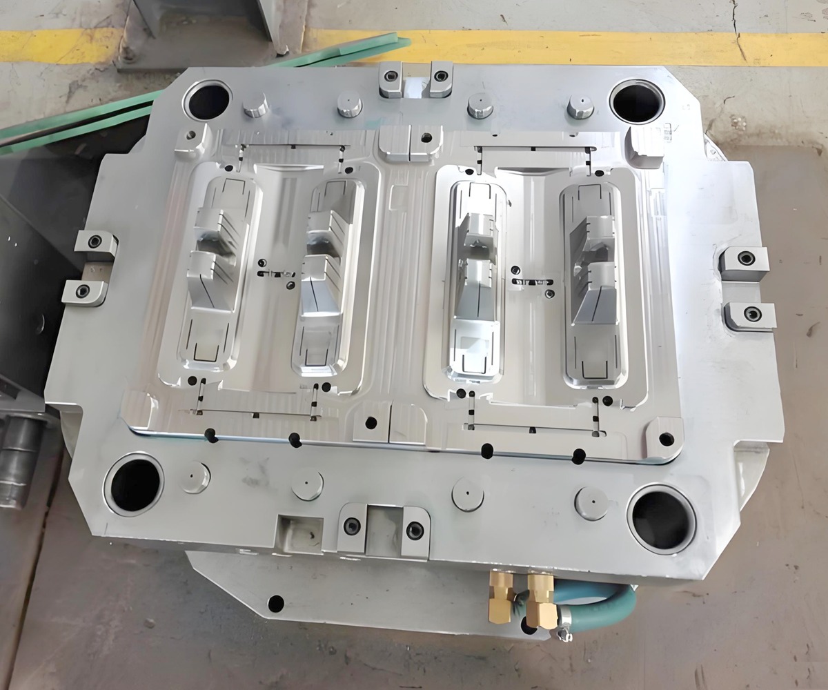 White ceramic CNC milling prototype part for electronic applications