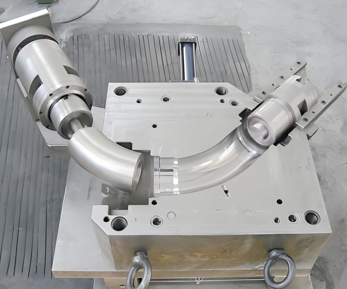 White ceramic CNC milling prototype part for electronic applications